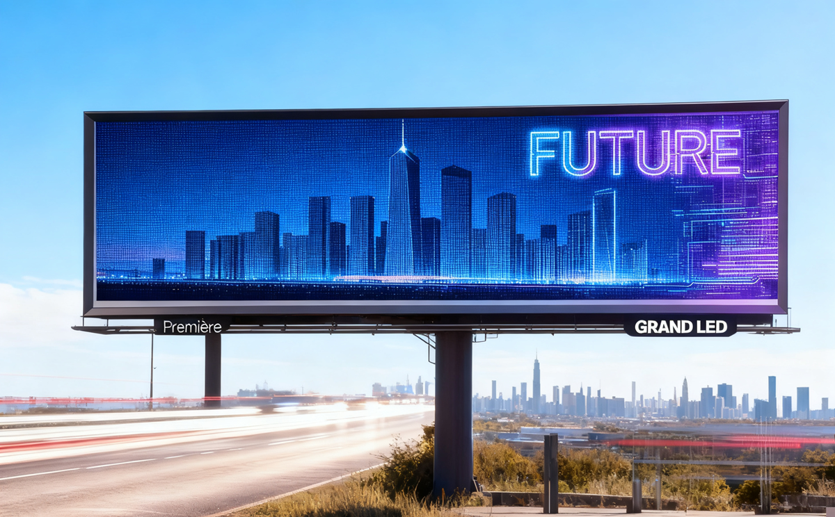 14×48ft Digital LED Billboard | 10000nits, 5-Year Warranty, P6/P8/P10